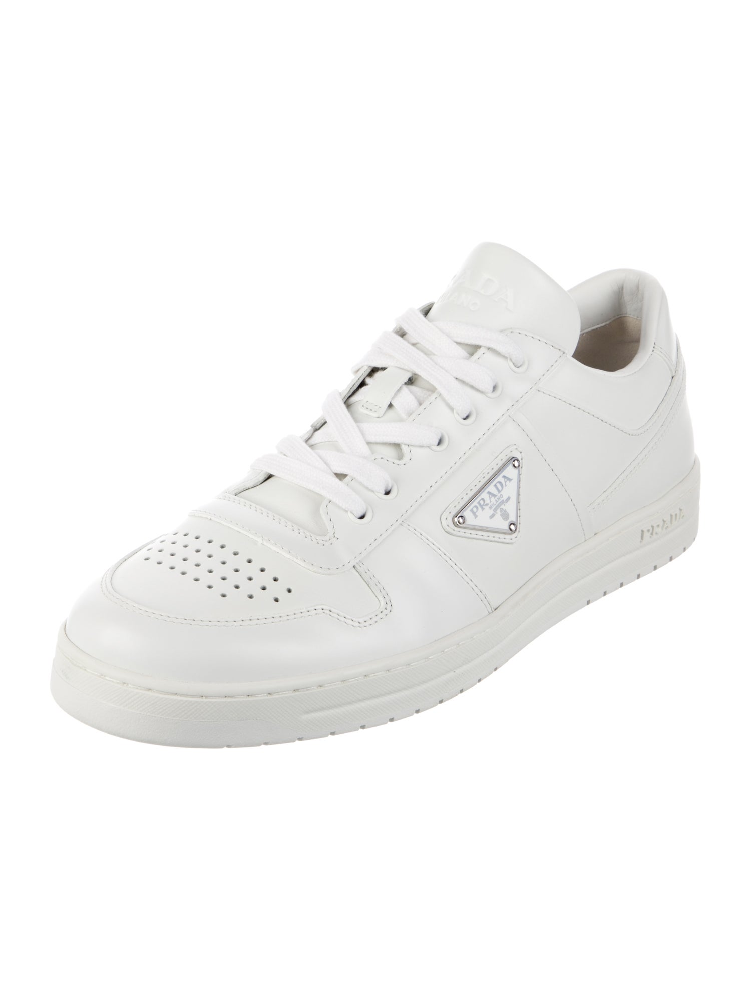 Prada Leather Sneakers